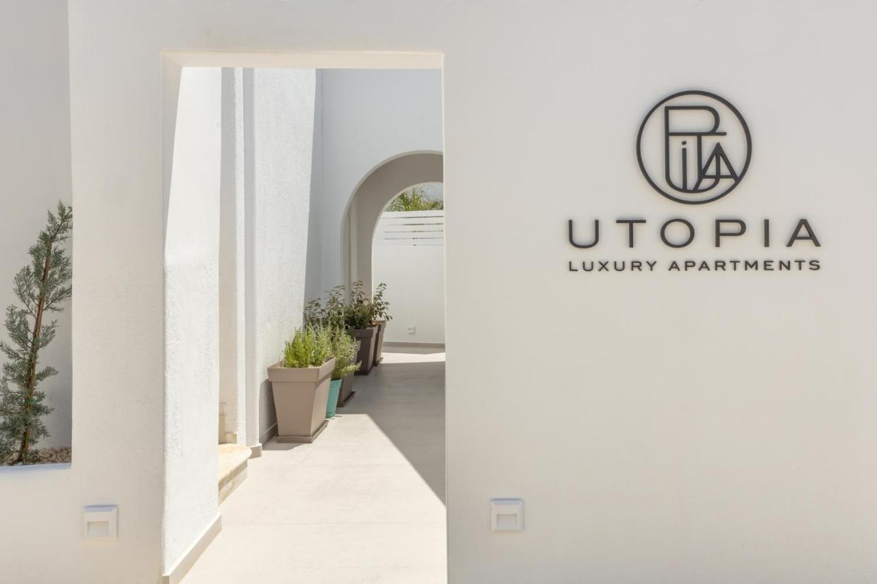 Utopia Luxury Apartments Náousa Exteriör bild